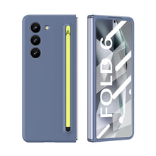 Load image into Gallery viewer, Anti-fall Protective Phone Case With Pen Tray Shell and Film For Galaxy Z Fold 6/5/4/3