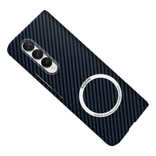 Load image into Gallery viewer, Samsung Galaxy Z Fold Series | Magnetic Carbon Fiber Phone Case - Mycasety Mycasety