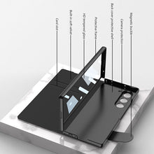 Load image into Gallery viewer, Luxurious Leather Cover Shockproof Phone Case With Screen Protector & Pen Slot For Galaxy Z Fold 6/7