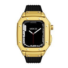 Load image into Gallery viewer, Luxury Metal Case Strap For Apple Watch Series 44/45 mm - Mycasety Mycasety
