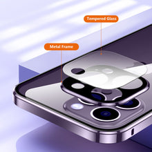 Load image into Gallery viewer, Magnetic Tempered Glass Double-sided Anti-peep Phone Case For iPhone