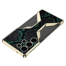 Load image into Gallery viewer, Python Pattern Leather Shockproof Phone Case For Galaxy S25 Ultra