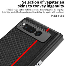 Load image into Gallery viewer, Magnetic All-inclusive Leather Case With Tempered Film For Google Pixel Fold With Invisible Bracket - mycasety2023 Mycasety