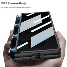 Load image into Gallery viewer, Magnetic Hinge Bracket Shockproof Phone Case With Anti-peeping Back Screen Protector For Galaxy Z Fold 6/5/4/3