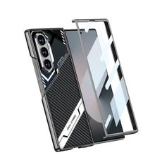 Load image into Gallery viewer, SPORTS DESIGN | Cyberpunk Leather Shockproof Phone Case With Screen Protector For Galaxy Z Fold6