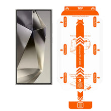 Load image into Gallery viewer, Glare Guard Screen Protector For Galaxy S25 S24 Series With Dust-free Film Cabin | Electrostatic Cleaning Technology