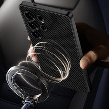 Load image into Gallery viewer, Magnetic 2 in 1 Shockproof Leather Phone Case For Galaxy S25 Ultra