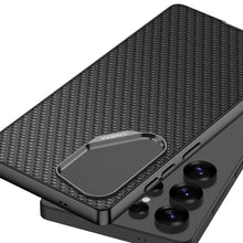 Load image into Gallery viewer, Electroplated Leather Shockproof Phone Case For Galaxy S25 S24 S23 Ultra