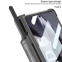 Load image into Gallery viewer, Magnetic Shockproof Phone Case With Screen Glass Protector & Pen Box Higne For Galaxy Z Fold 6/5