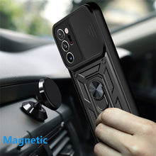 Load image into Gallery viewer, Armor Anti-fall Invisible Bracket Lens Protective Case For Samsung