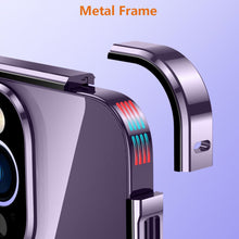 Load image into Gallery viewer, Magnetic Tempered Glass Double-sided Anti-peep Phone Case For iPhone