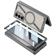 Load image into Gallery viewer, Electroplating Leather Shockproof Phone Case With Screen Protector For Galaxy Z Fold6