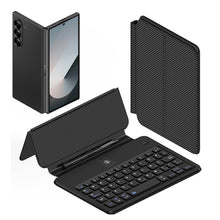 Load image into Gallery viewer, Wireless Leather Keyboard With Bluetooth Mouse And Stylus For Galaxy Z Fold
