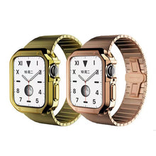 Load image into Gallery viewer, Luxury Metal Case Strap For Apple Watch Series 49/45/44/42/41/40/38 mm - mycasety2023 Mycasety