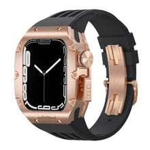 Load image into Gallery viewer, Luxurious Titanium Alloy Case Strap For Apple Watch Series 44/45 mm - Mycasety Mycasety