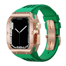 Load image into Gallery viewer, Luxurious Titanium Alloy Case Strap For Apple Watch Series 44/45 mm - Mycasety Mycasety