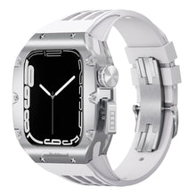 Load image into Gallery viewer, Luxurious Titanium Alloy Case Strap For Apple Watch Series 44/45 mm - Mycasety Mycasety