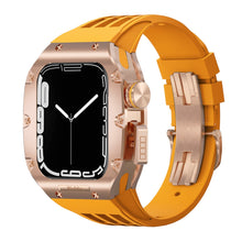 Load image into Gallery viewer, Luxurious Titanium Alloy Case Strap For Apple Watch Series 44/45 mm - Mycasety Mycasety