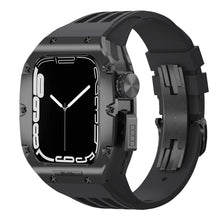 Load image into Gallery viewer, Luxurious Titanium Alloy Case Strap For Apple Watch Series 44/45 mm - Mycasety Mycasety