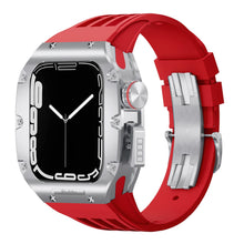 Load image into Gallery viewer, Luxurious Titanium Alloy Case Strap For Apple Watch Series 44/45 mm - Mycasety Mycasety