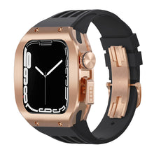 Load image into Gallery viewer, Luxurious Titanium Alloy Case Strap For Apple Watch Series 44/45 mm - Mycasety Mycasety
