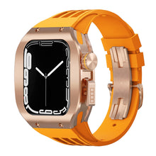 Load image into Gallery viewer, Luxurious Titanium Alloy Case Strap For Apple Watch Series 44/45 mm - Mycasety Mycasety