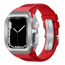 Load image into Gallery viewer, Luxurious Titanium Alloy Case Strap For Apple Watch Series 44/45 mm - Mycasety Mycasety