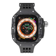 Load image into Gallery viewer, Luxurious Carbon Fiber Case Strap For Apple Watch Ultra 49 mm - Mycasety Mycasety