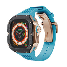 Load image into Gallery viewer, Luxurious Carbon Fiber Case Strap For Apple Watch Ultra 49 mm - Mycasety Mycasety
