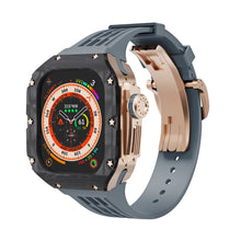 Load image into Gallery viewer, Luxurious Carbon Fiber Case Strap For Apple Watch Ultra 49 mm - Mycasety Mycasety