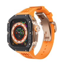 Load image into Gallery viewer, Luxurious Carbon Fiber Case Strap For Apple Watch Ultra 49 mm - Mycasety Mycasety