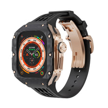 Load image into Gallery viewer, Luxurious Carbon Fiber Case Strap For Apple Watch Ultra 49 mm - Mycasety Mycasety