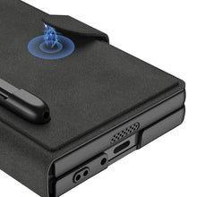 Load image into Gallery viewer, Luxurious Suede Cover Shockproof Phone Case With Screen Protector and Pen Slot For Galaxy Z Fold 6/5/4/3