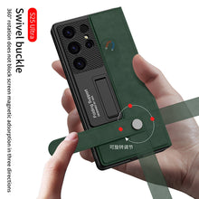 Load image into Gallery viewer, Leather Shockproof Phone Cover For Galaxy S25 S24 S23 Ultra