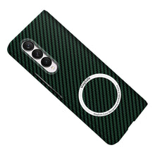 Load image into Gallery viewer, Samsung Galaxy Z Fold Series | Magnetic Carbon Fiber Phone Case - Mycasety Mycasety