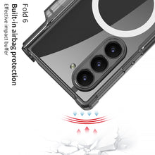 Load image into Gallery viewer, Magnetic Shockproof Phone Case With Screen Glass Protector & Pen Box Higne For Galaxy Z Fold 6/5