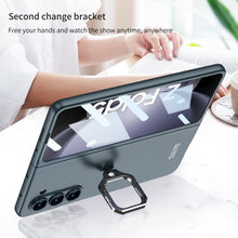 Load image into Gallery viewer, Luxury All-inclusive Ring Holder Phone Case With Back Screen Protector For Galaxy Z Fold 5