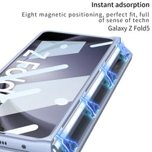 Load image into Gallery viewer, Magnetic Hinge Anti-fall Protective Phone Case With Pen Tray Shell and Film For Samsung Galaxy Z Fold5 - mycasety2023 Mycasety