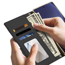 Load image into Gallery viewer, Electroplated Leather Shockproof Cover With Bracelet For Galaxy S25 S24 S23 Ultra