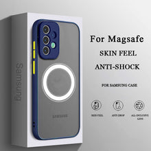 Load image into Gallery viewer, Hot Trendy Shatter Resistant Magnetic Coil Samsung Case Support Magsafe