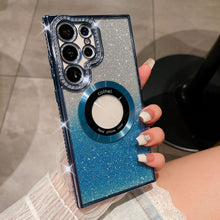 Load image into Gallery viewer, Magnetic Magsafe Rhinestones Bling Glitter Protective Samsung Case