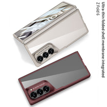 Load image into Gallery viewer, Transparent Frosted Shockproof Phone Case With Back Screen Protector For Galaxy Z Fold 6