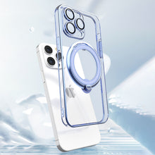 Load image into Gallery viewer, Magnetic Suction Bracket Electroplated Anti-fall Protective iPhone Case