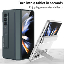 Load image into Gallery viewer, Magnetic Hinge Stand All-included Case With Back Screen Protector For Samsung Galaxy Z Fold5 Fold4 Fold3 5G