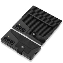 Load image into Gallery viewer, Luxurious Suede Cover Shockproof Phone Case With Screen Protector and Pen Slot For Galaxy Z Fold 6/5/4/3