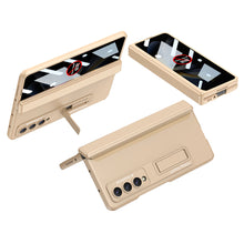 Load image into Gallery viewer, Magnetic Hinge Stand All-included Case With Back Screen Protector For Samsung Galaxy Z Fold5 Fold4 Fold3 5G