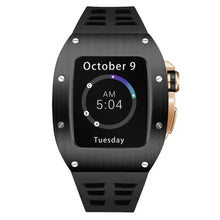 Load image into Gallery viewer, Luxury Metal Case Strap For Apple Watch Series 44/45 mm