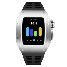 Load image into Gallery viewer, Luxury Metal Case Strap For Apple Watch Series 44/45 mm