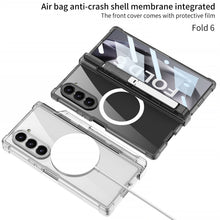 Load image into Gallery viewer, Magnetic Shockproof Phone Case With Screen Glass Protector & Pen Box Hinge For Galaxy Z Fold 6/5