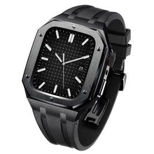 Load image into Gallery viewer, Luxury Metal Case Strap For Apple Watch Series 44/45 mm - Mycasety Mycasety